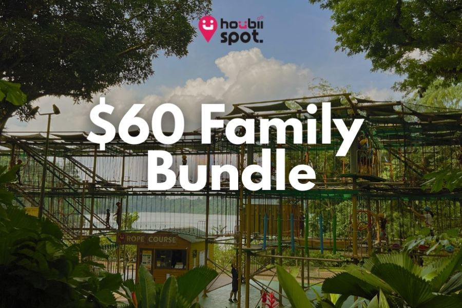 $60 Houbii Rope Course Family Bundle 