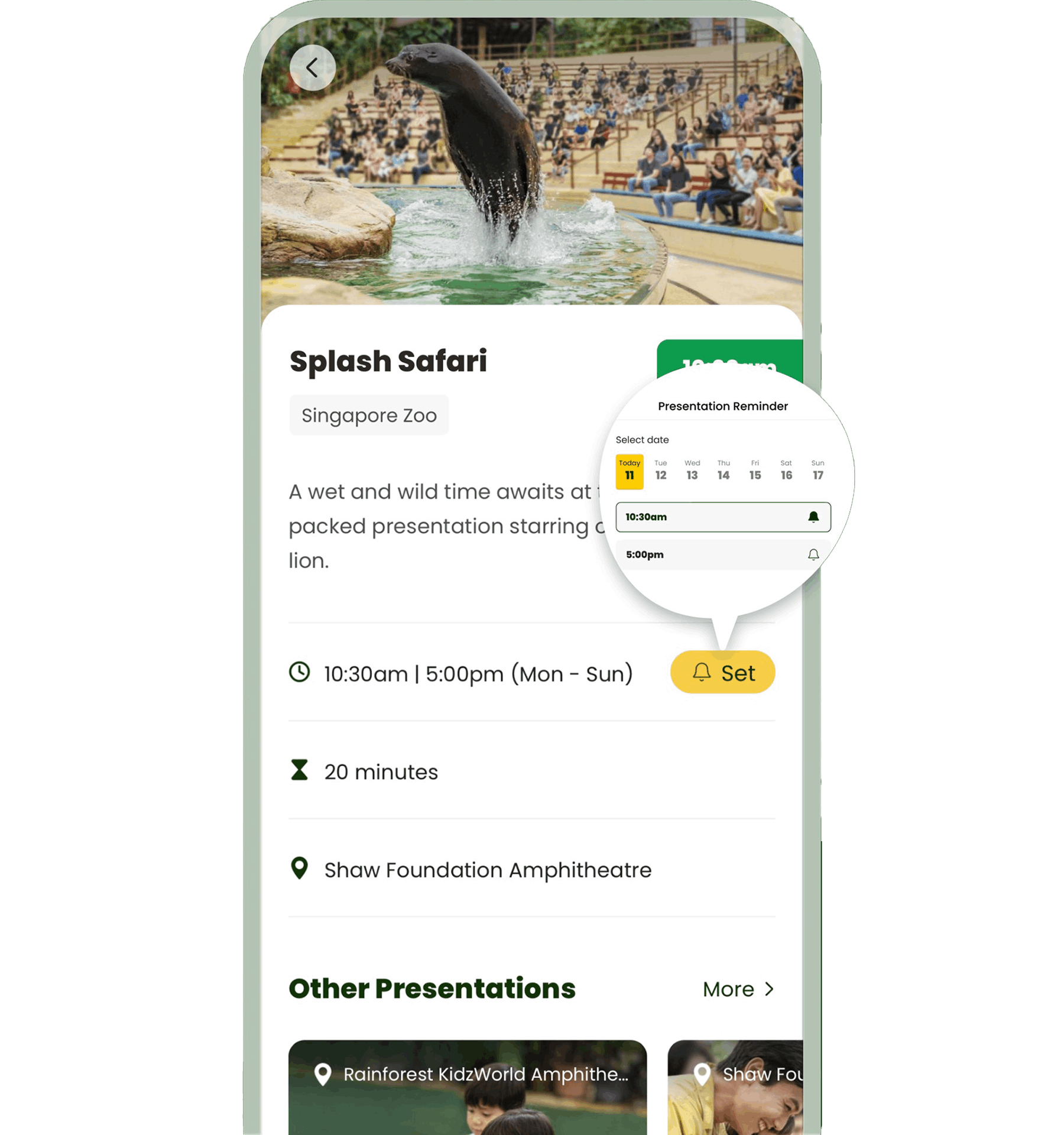 Presentation Reminder