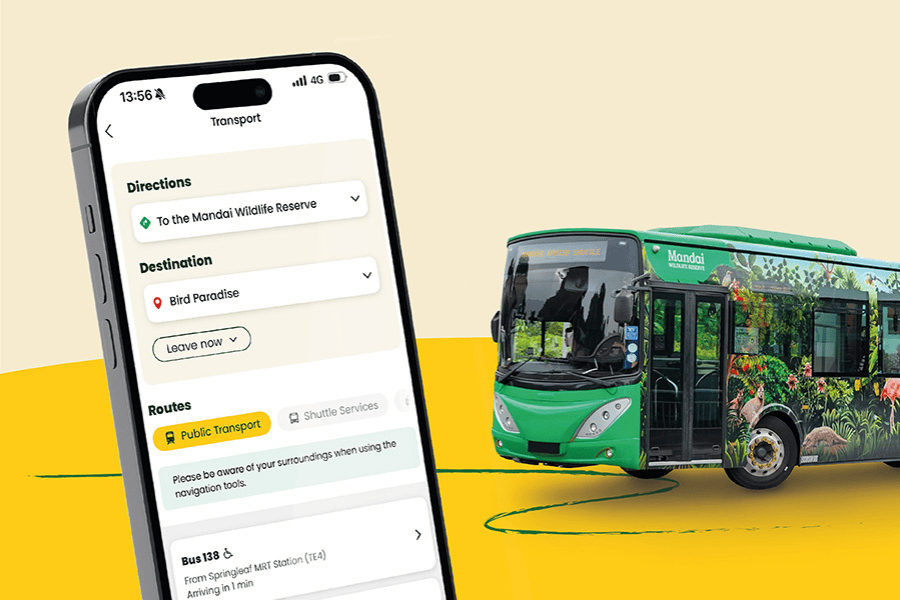 Plan Your Visit With Mandai App​