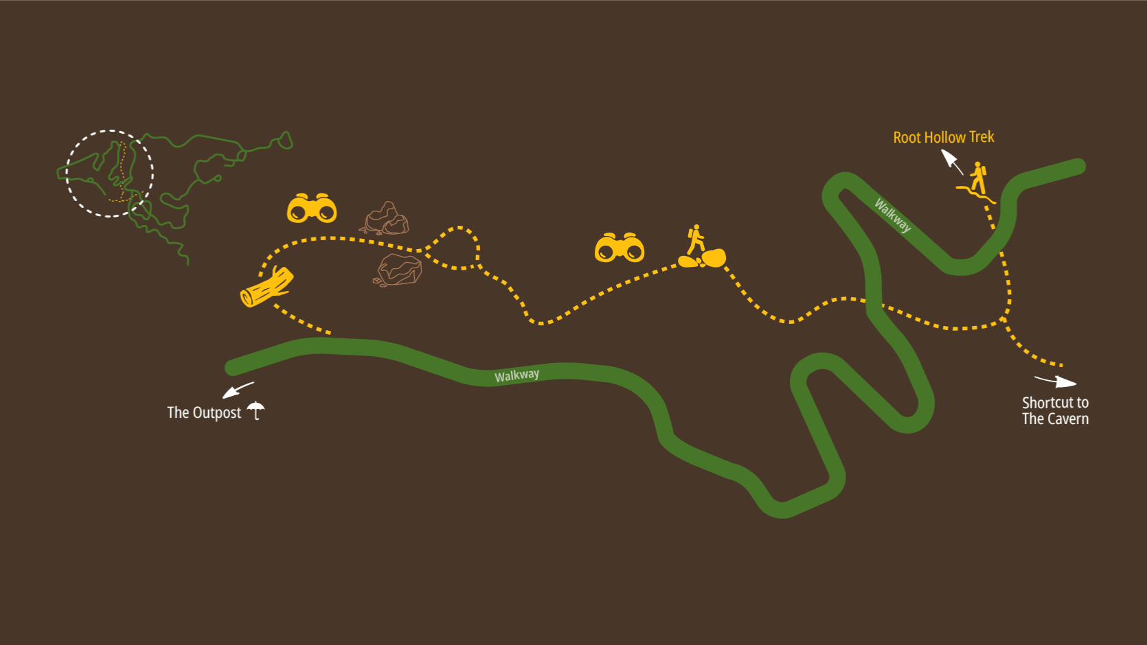 Forest Floor Trek Map